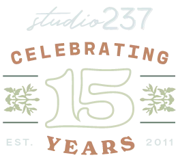 Studio 237 is celebrating its 15th Anniversary! Studio 237 is celebrating its 15th Anniversary!