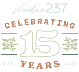 Studio 237 is celebrating its 15th Anniversary! Studio 237 is celebrating its 15th Anniversary!